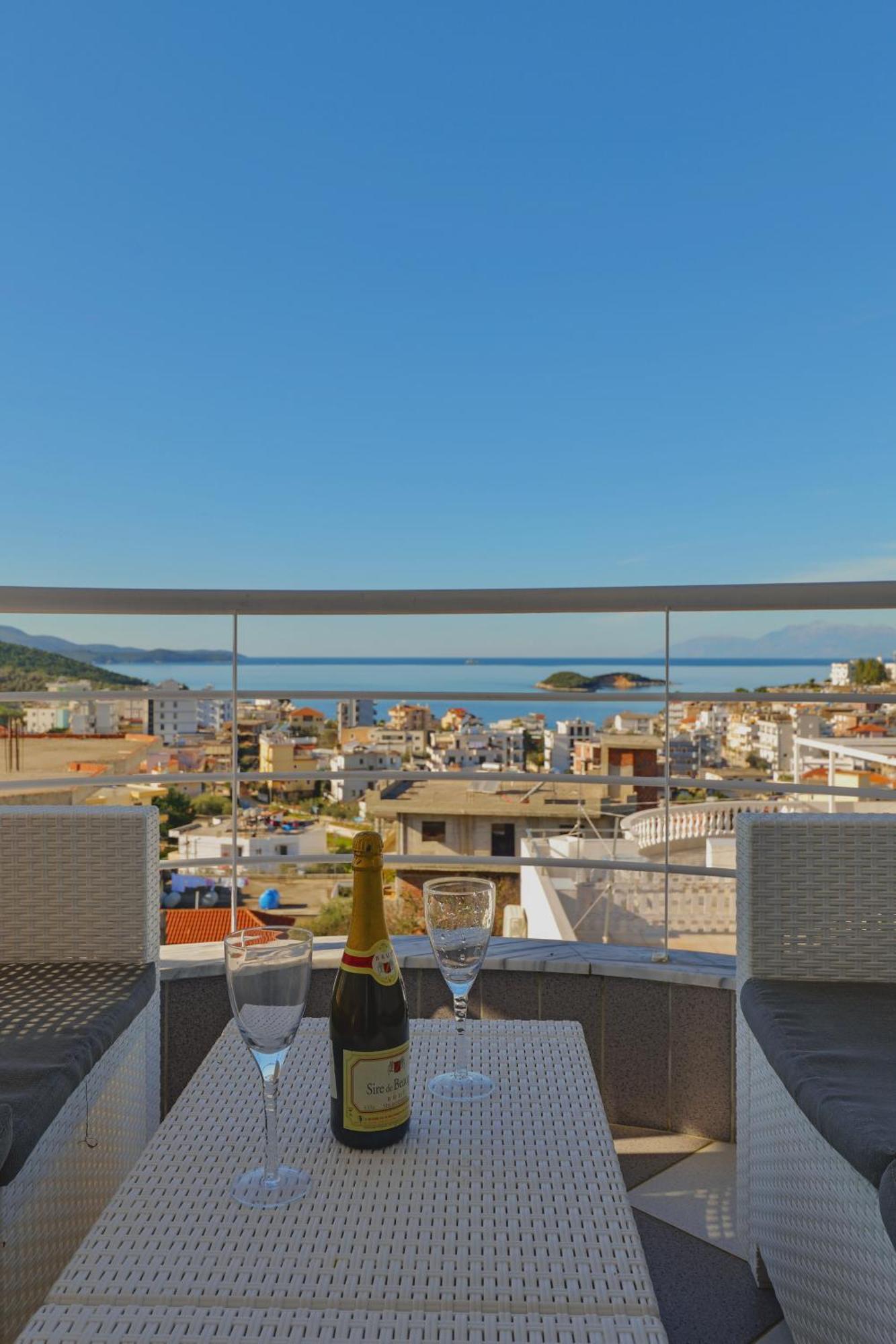 Seaview Apartaments Ksamil Luaran gambar